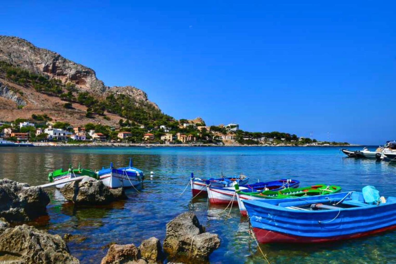 - Palermo - Sferracavallo Sul Mareアパートメント エクステリア 写真