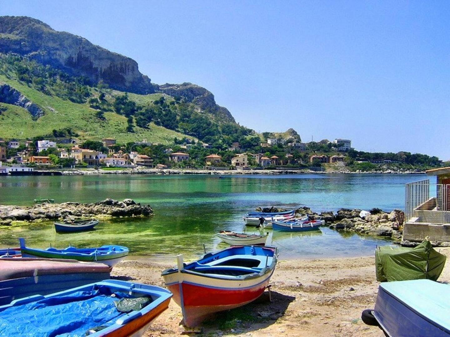 - Palermo - Sferracavallo Sul Mareアパートメント エクステリア 写真